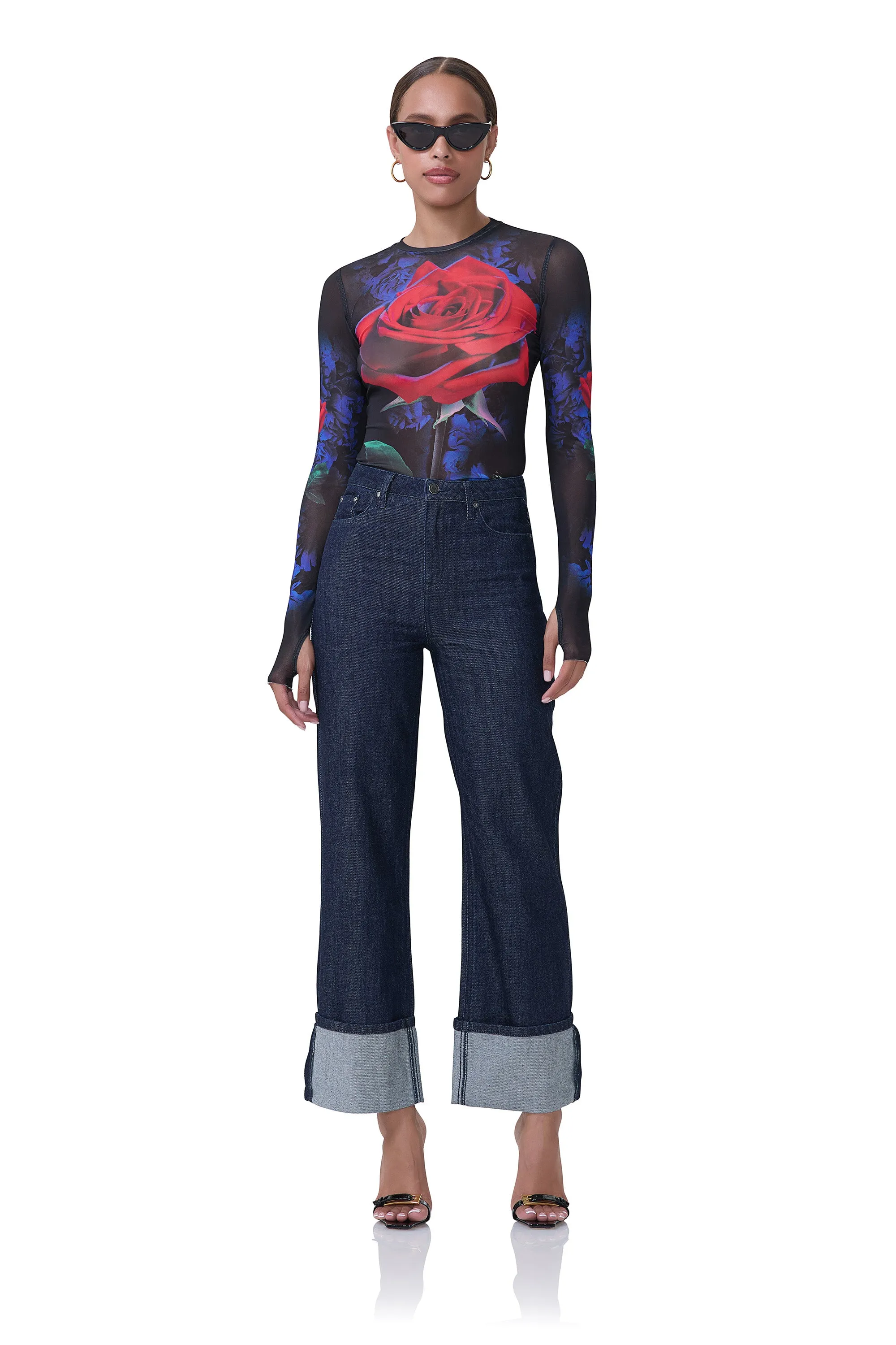 Kaylee Top - Realism Rose sold by AFRM