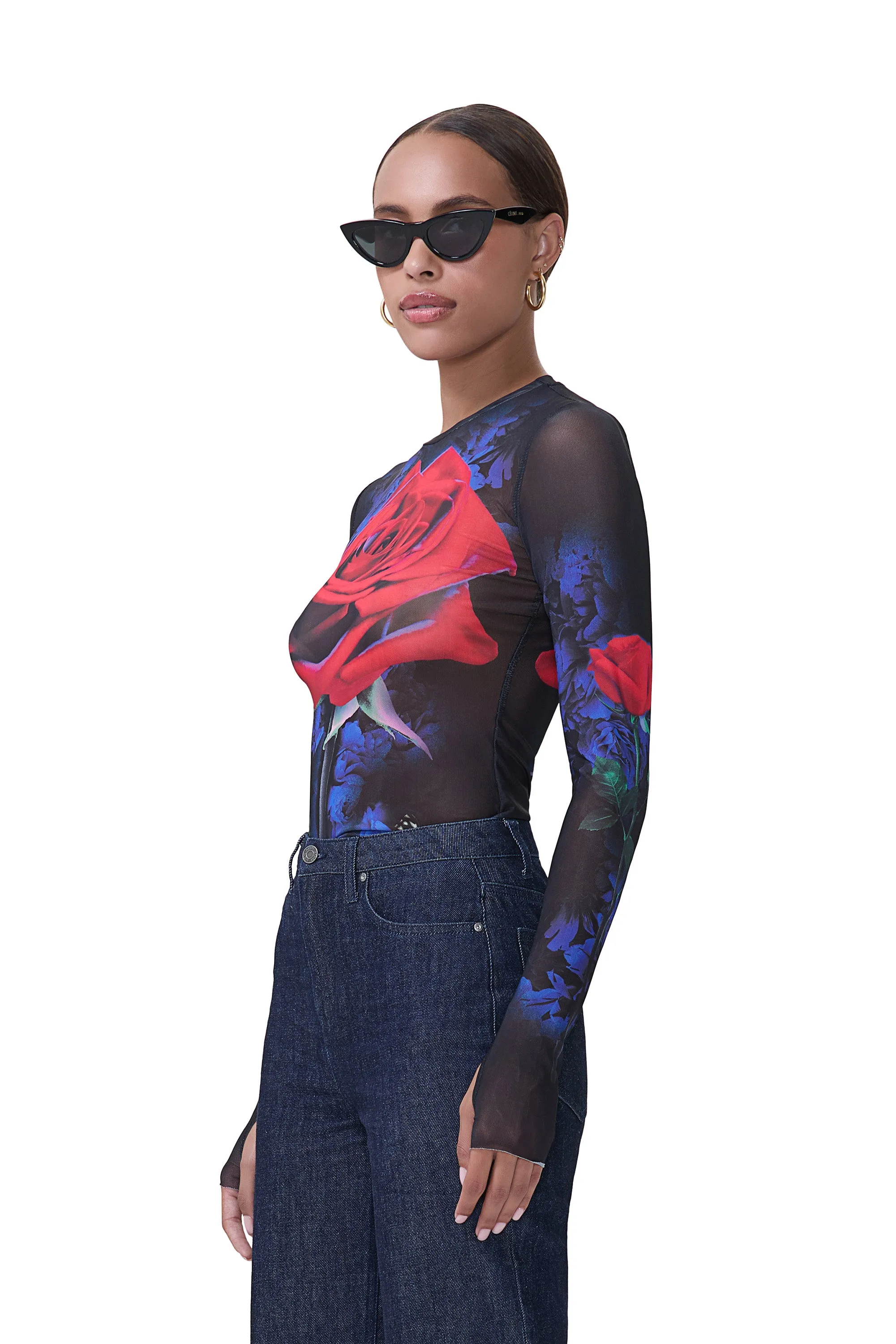 Kaylee Top - Realism Rose sold by AFRM product image thumbnail 2