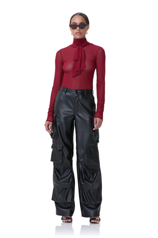 Julien Top - Rhubarb sold by AFRM