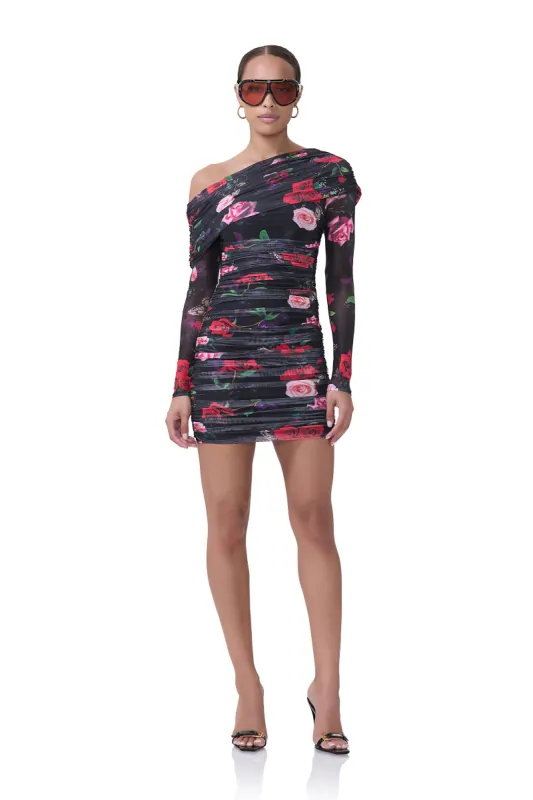 Floral Mini Dress - Mixed Rose sold by AFRM