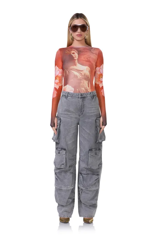 Kaylee Top - Rose Statue sold by AFRM