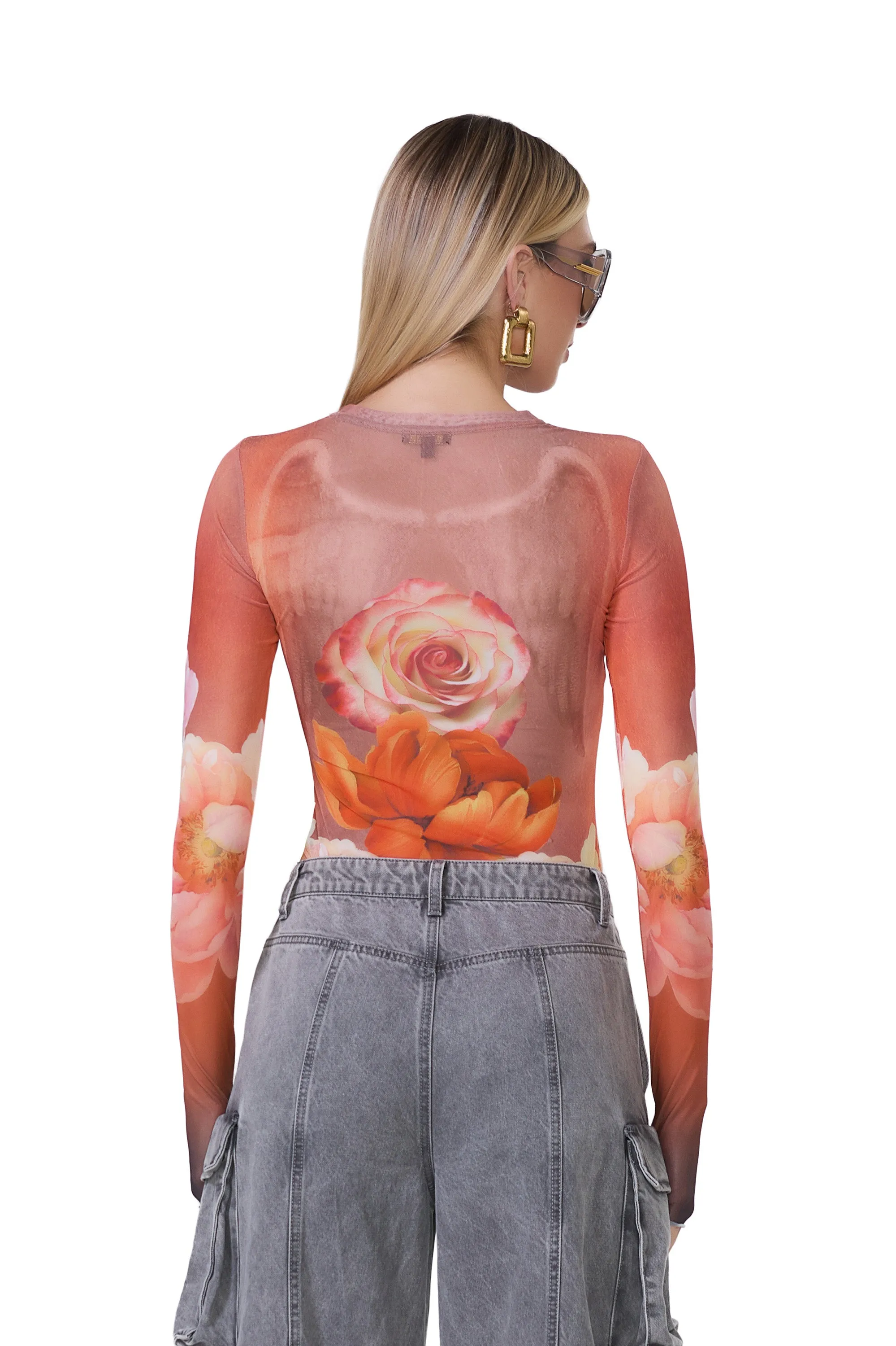 Kaylee Top - Rose Statue sold by AFRM product image thumbnail 4