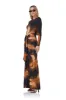 Issa Dress - Noir Blur sold by AFRM