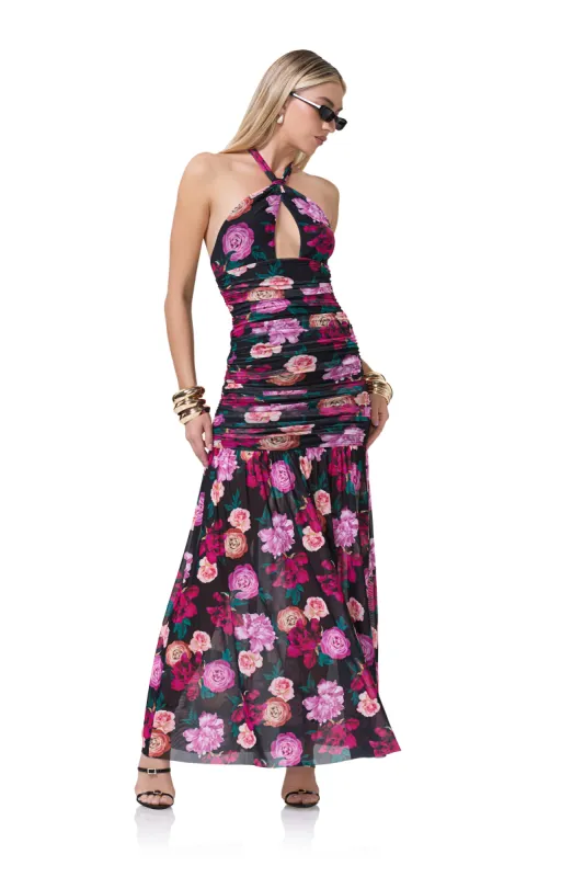 Piper Dress - Midnight Rose sold by AFRM