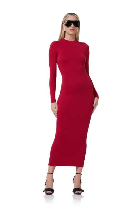 Juniper Dress - Poppy Red sold by AFRM