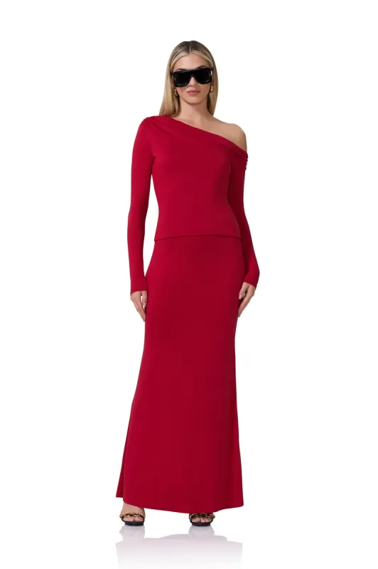 Bria Top - Poppy Red sold by AFRM