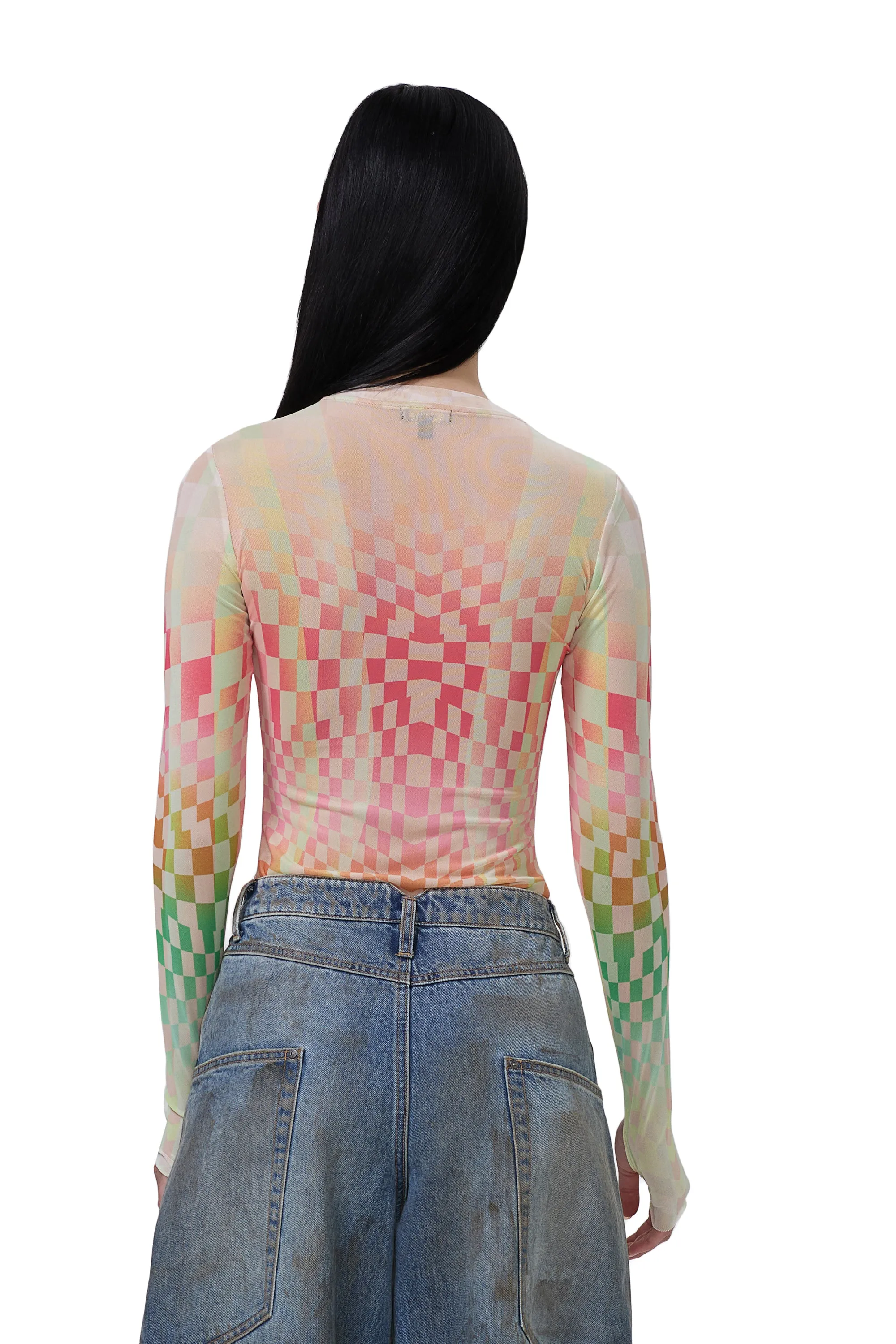 Kaylee Top - Pastel Ombre sold by AFRM product image thumbnail 4