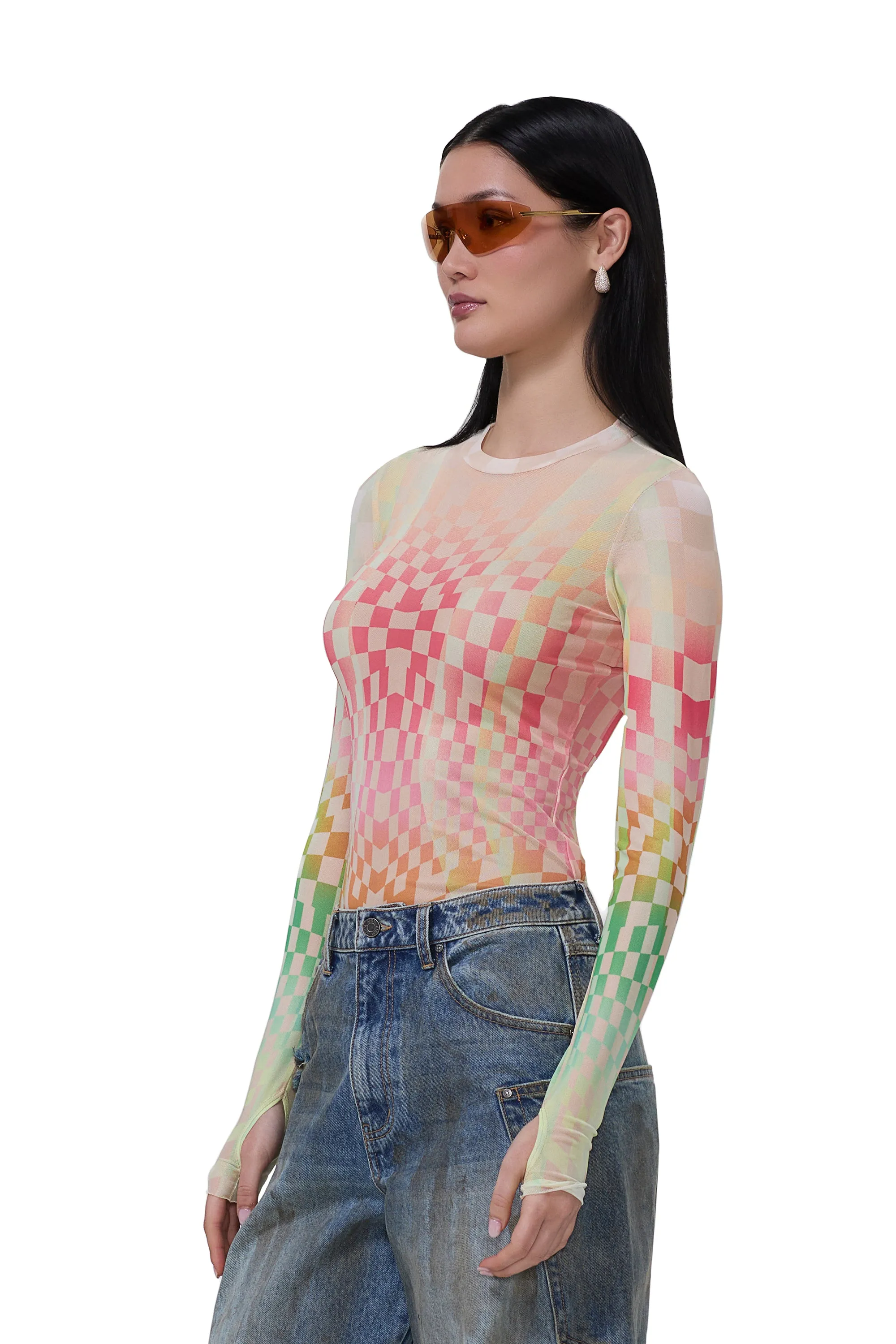 Kaylee Top - Pastel Ombre sold by AFRM product image thumbnail 2