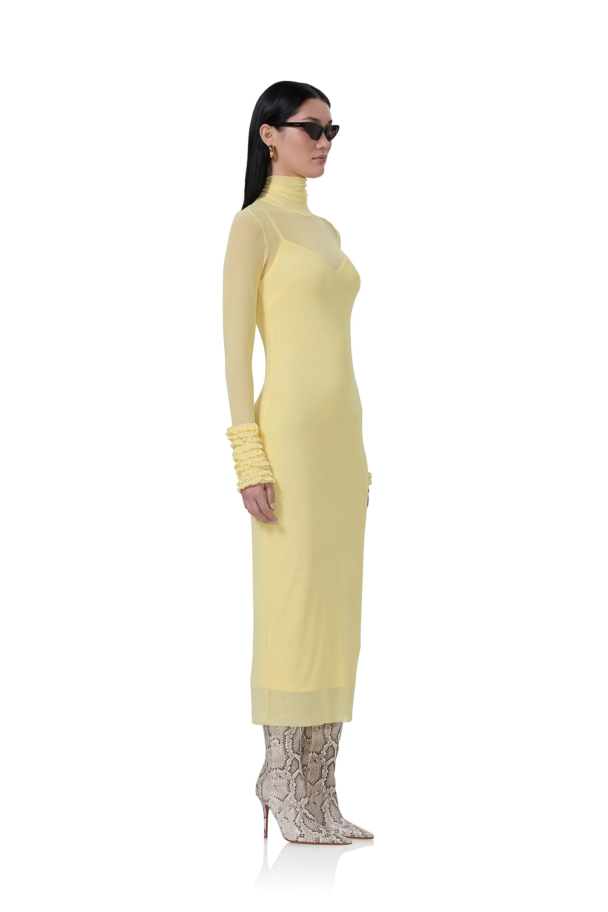 Ariel Dress - Buttercup sold by AFRM product image thumbnail 3