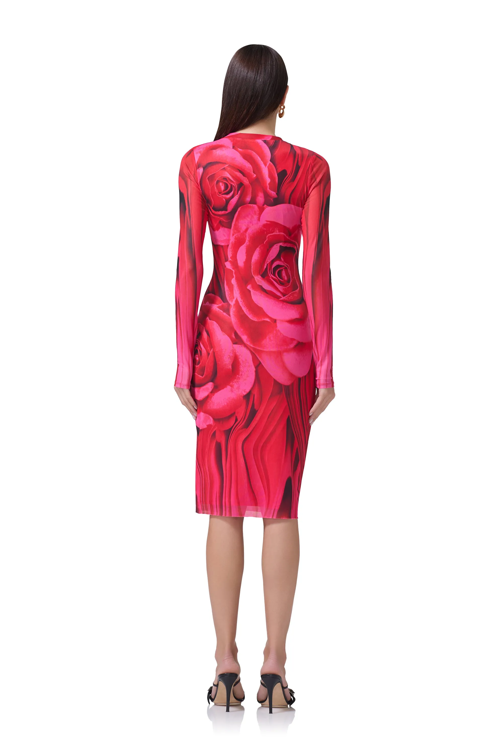 Diane Dress - Organic Rose sold by AFRM product image thumbnail 4