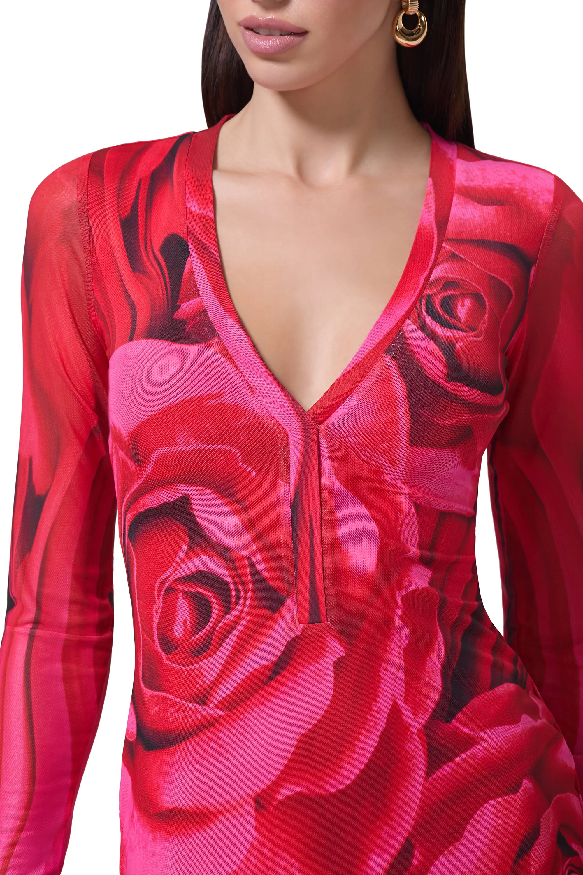 Diane Dress - Organic Rose sold by AFRM product image thumbnail 5