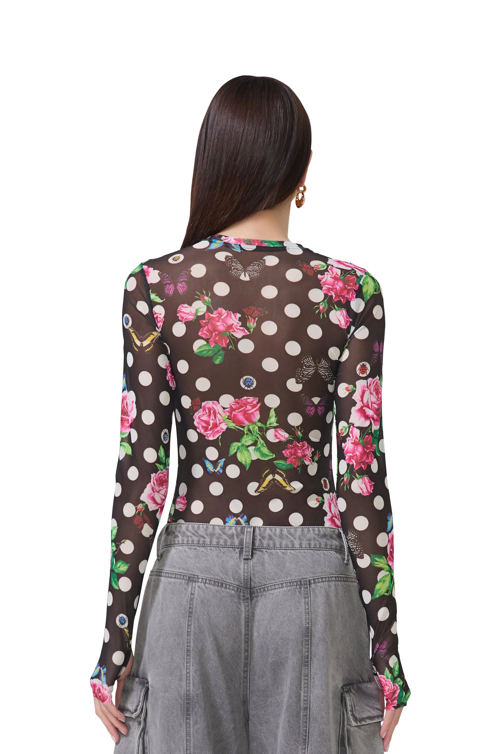 Kaylee Top - Rose Dot sold by AFRM product image thumbnail 4