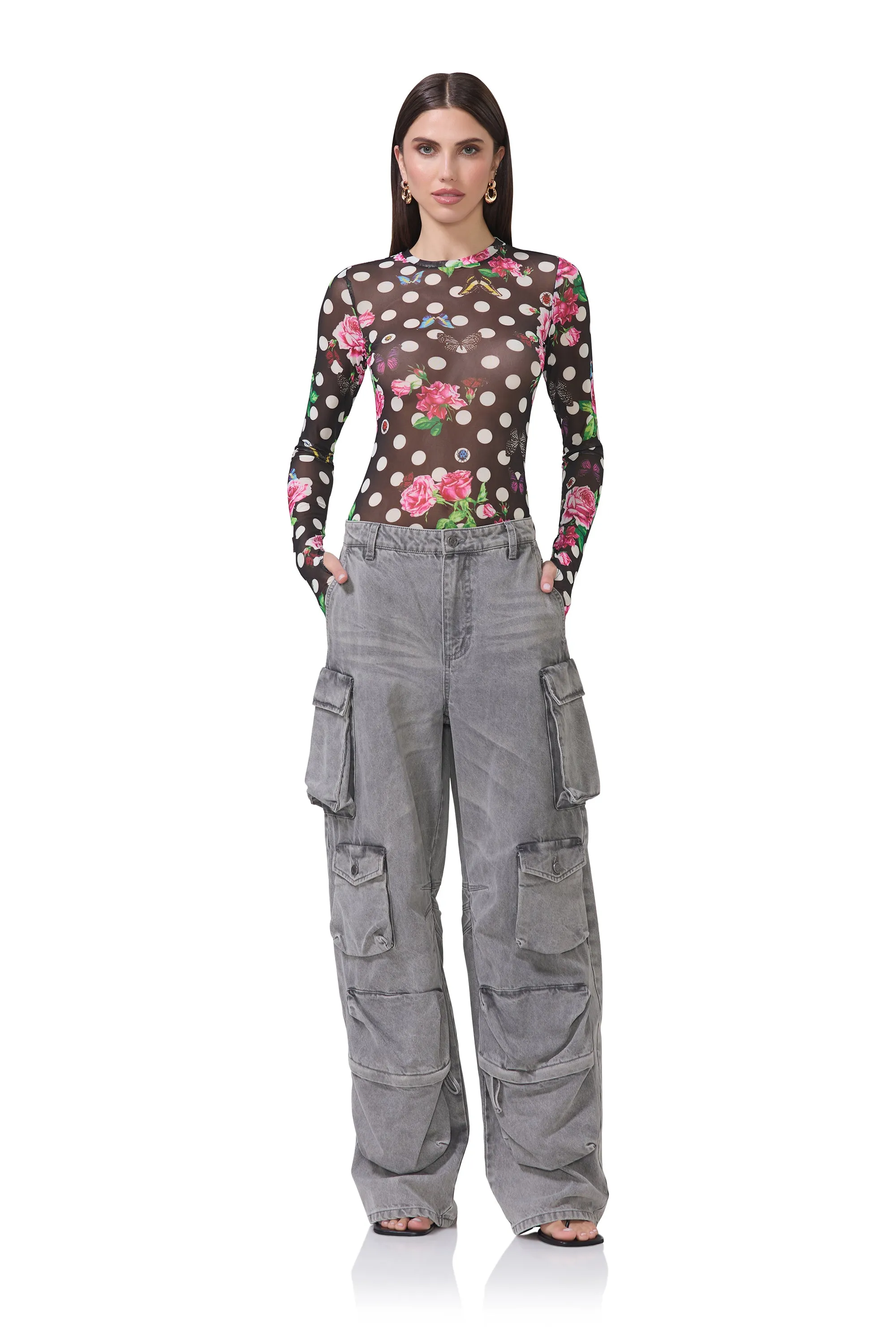 Kaylee Top - Rose Dot sold by AFRM