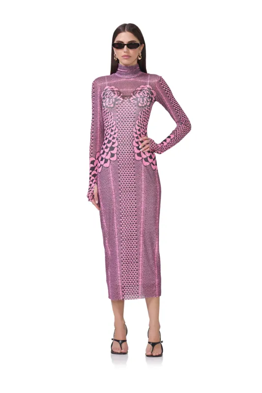 Shailene Dress - Pink Petal sold by AFRM