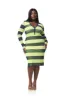 Diane Dress - Lime Rugby sold by AFRM