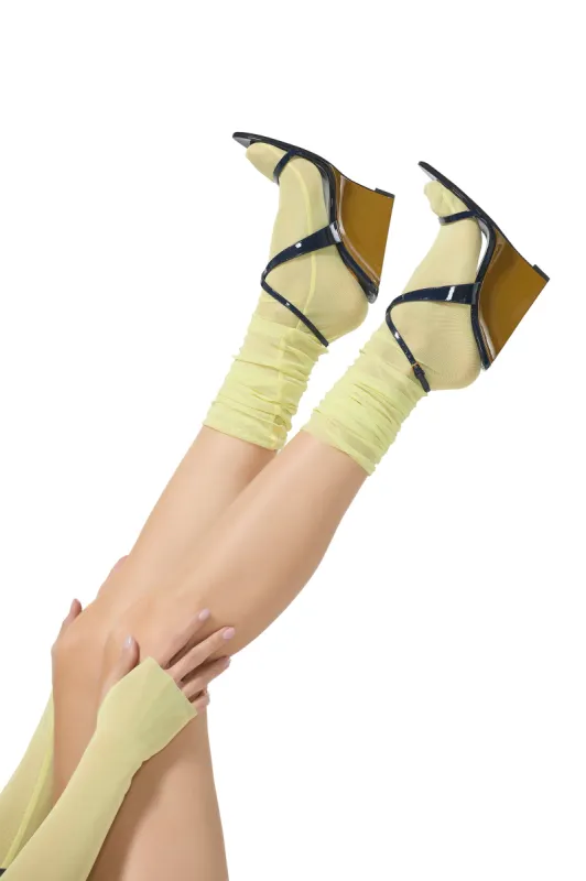 AFRM Socks - Sunny Lime sold by AFRM