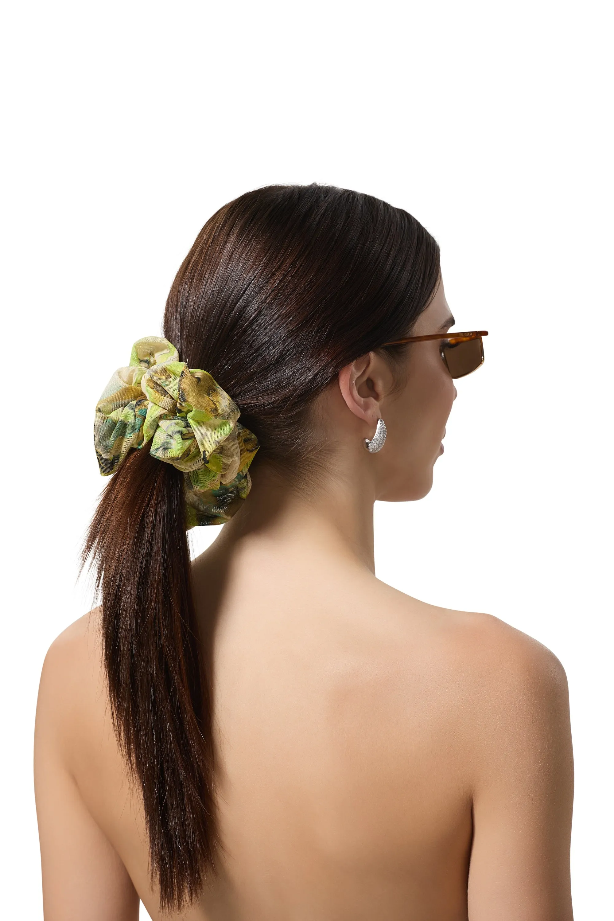 AFRM Oversized Scrunchie - Lime Wing sold by AFRM
