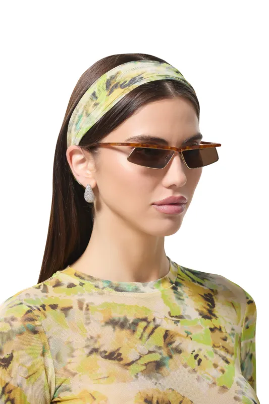 AFRM Headband - Lime Wing sold by AFRM