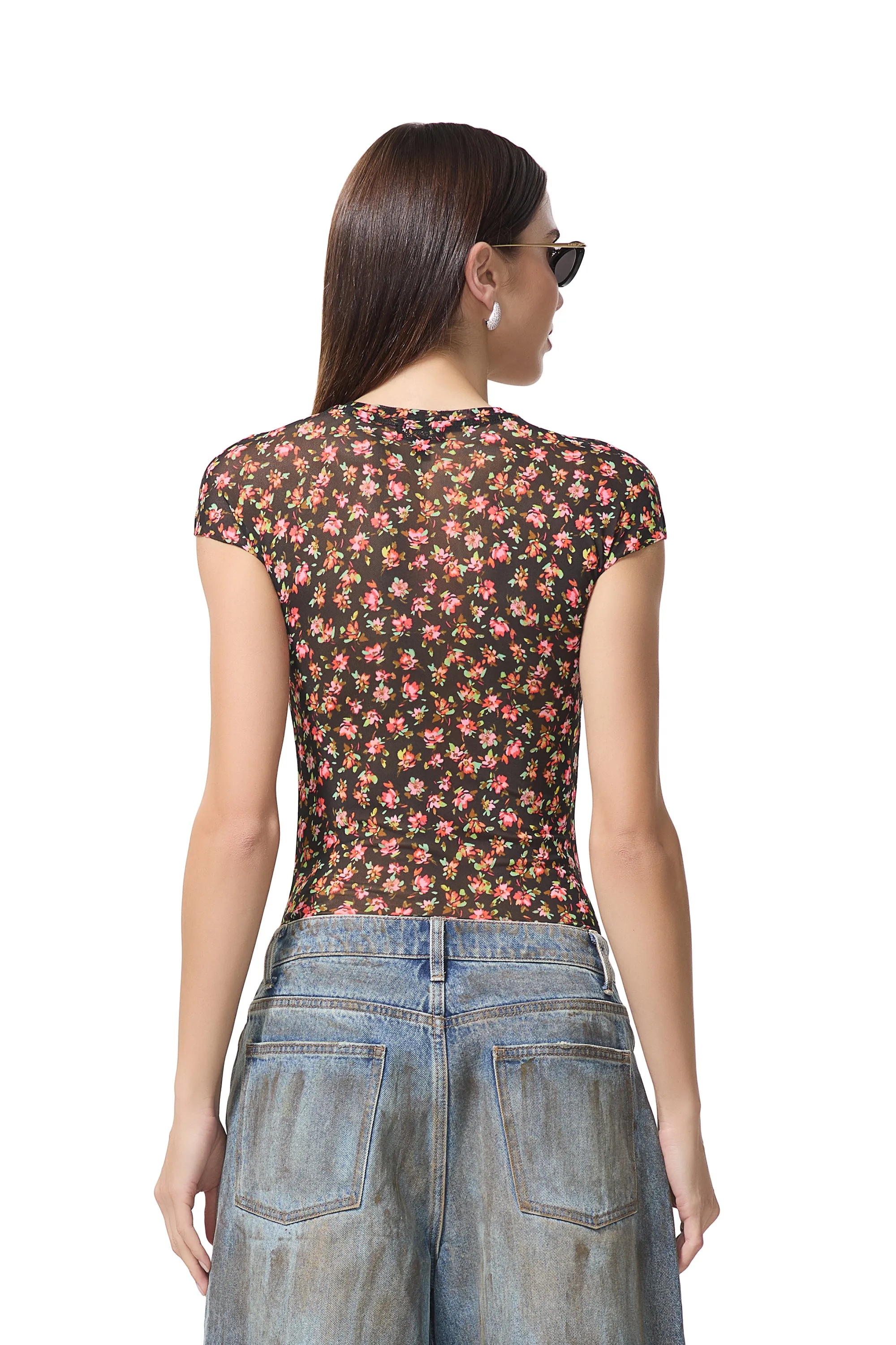Nina Top - Spring Ditsy sold by AFRM product image thumbnail 4