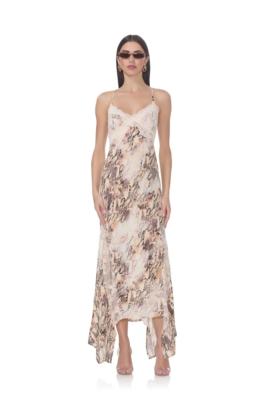 Vince Dress - Shine Snake sold by AFRM