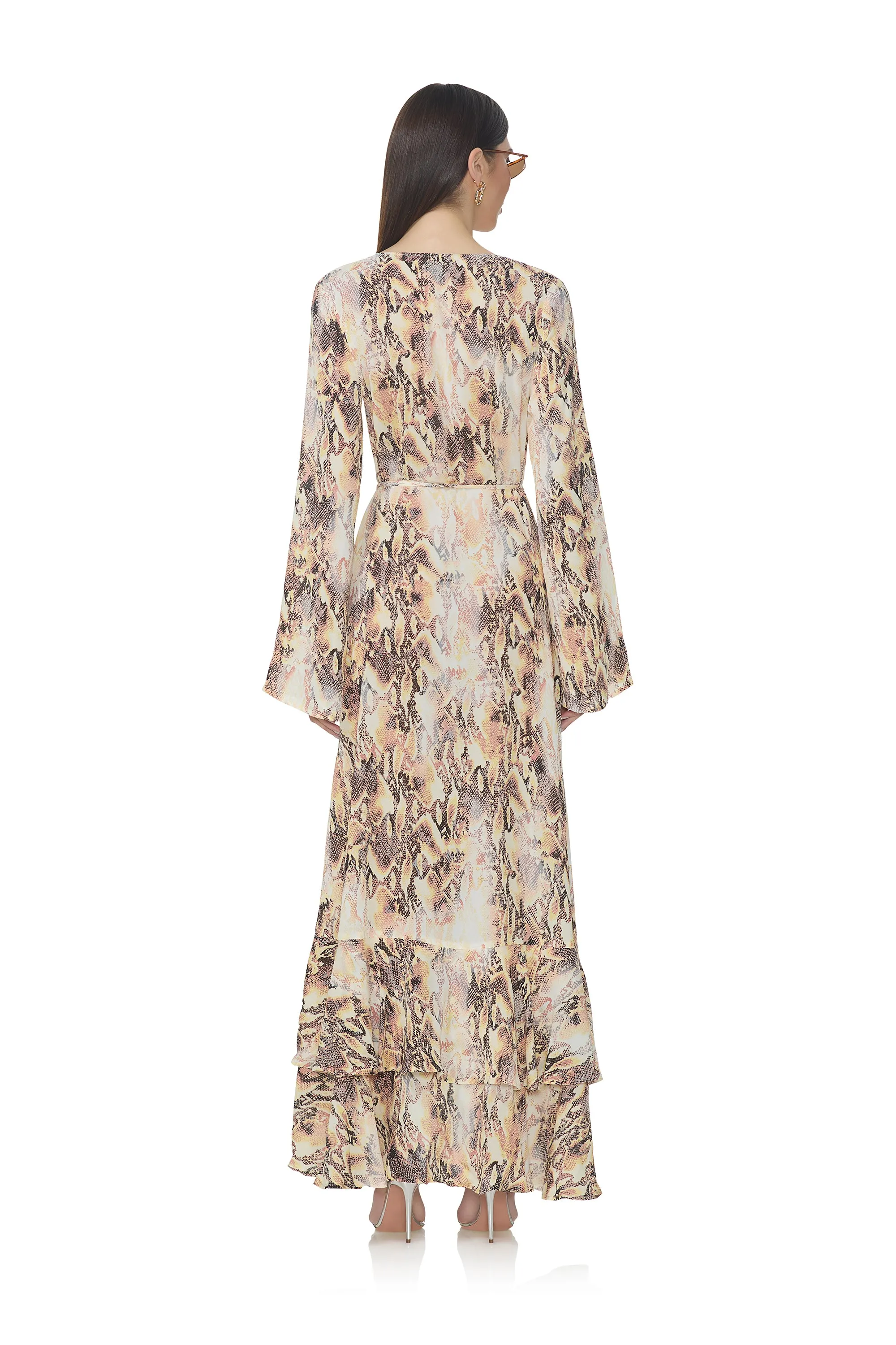 Mimi Dress - Shine Snake sold by AFRM product image thumbnail 4