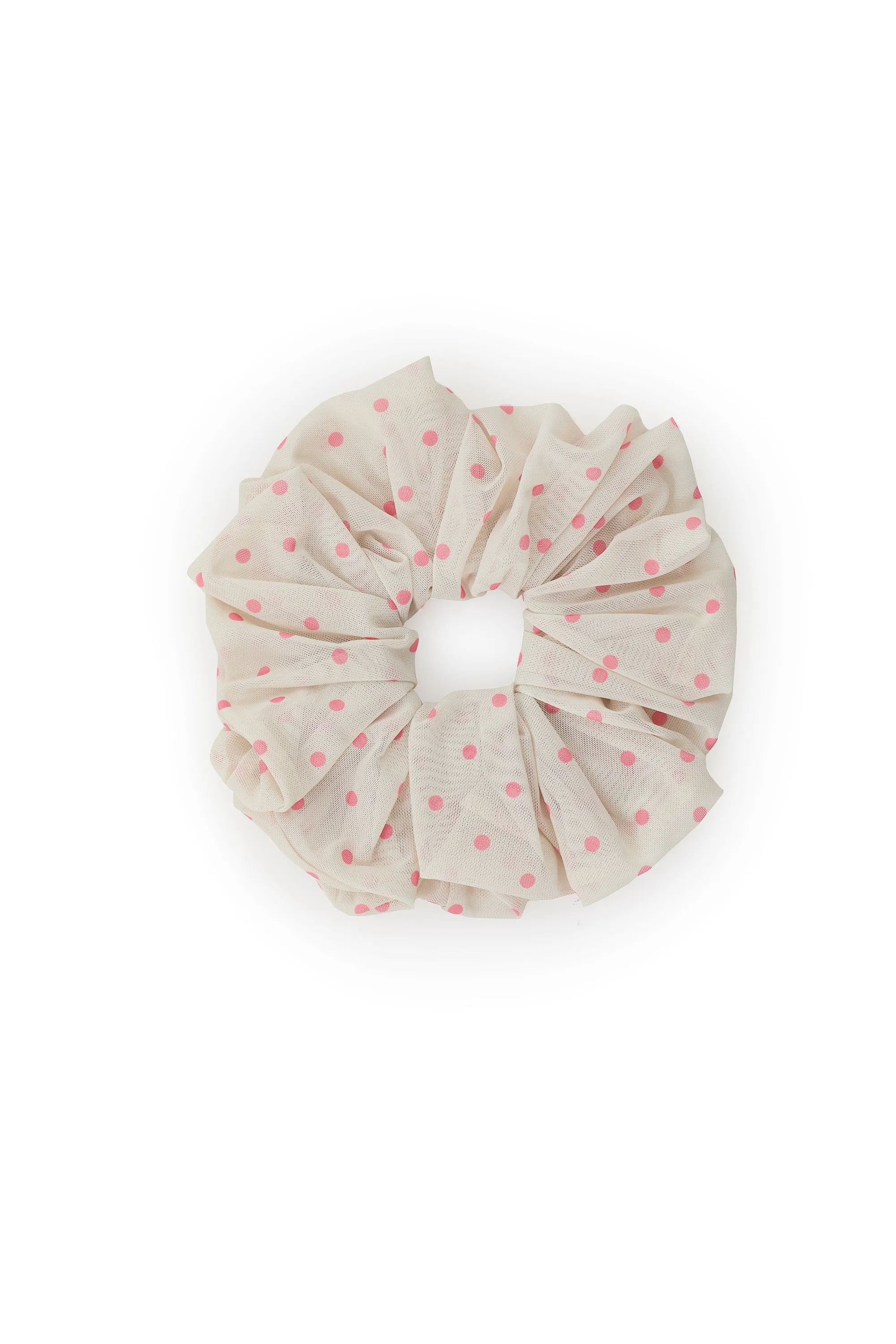 AFRM Oversized Scrunchie - Coral Micro Dot sold by AFRM product image thumbnail 2