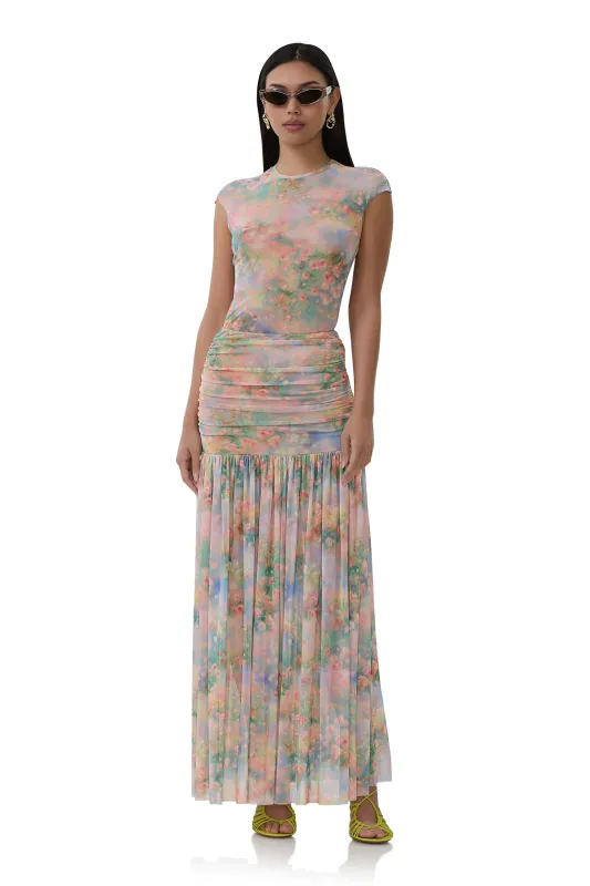 Nina Top - Fog Field sold by AFRM