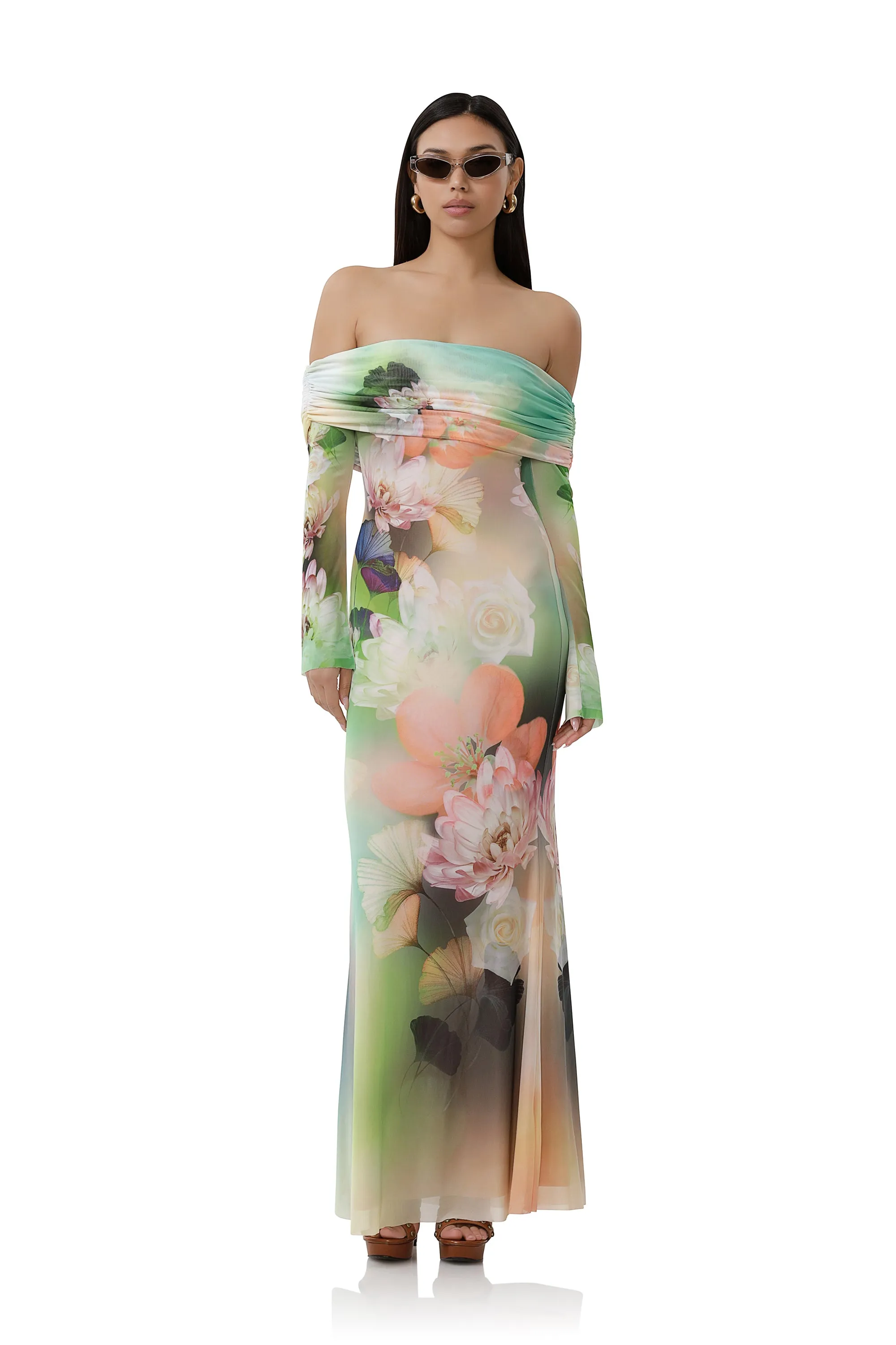 Theana Dress - Sunbeam Floral sold by AFRM