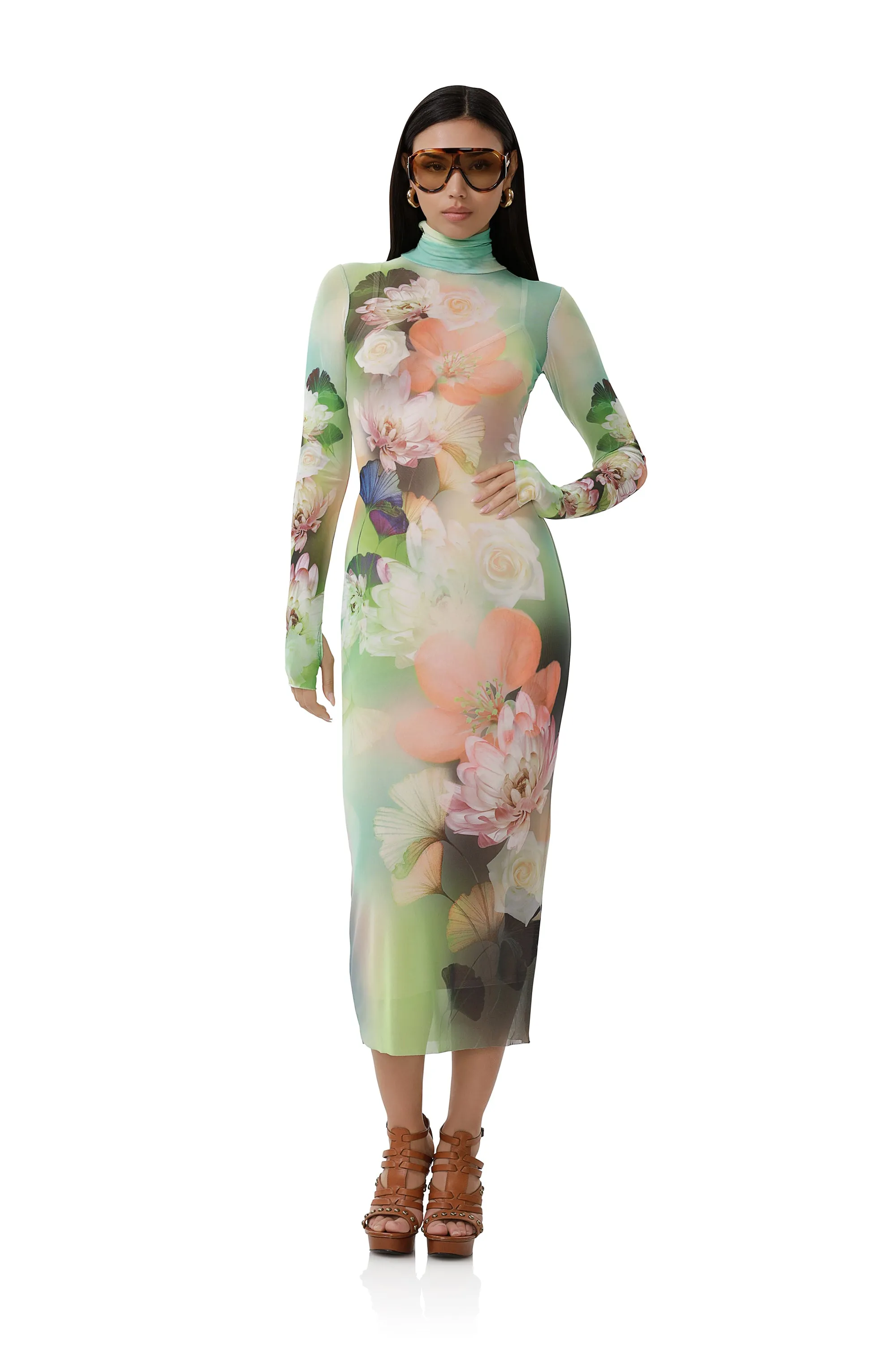 Shailene Dress - Sunbeam Floral sold by AFRM