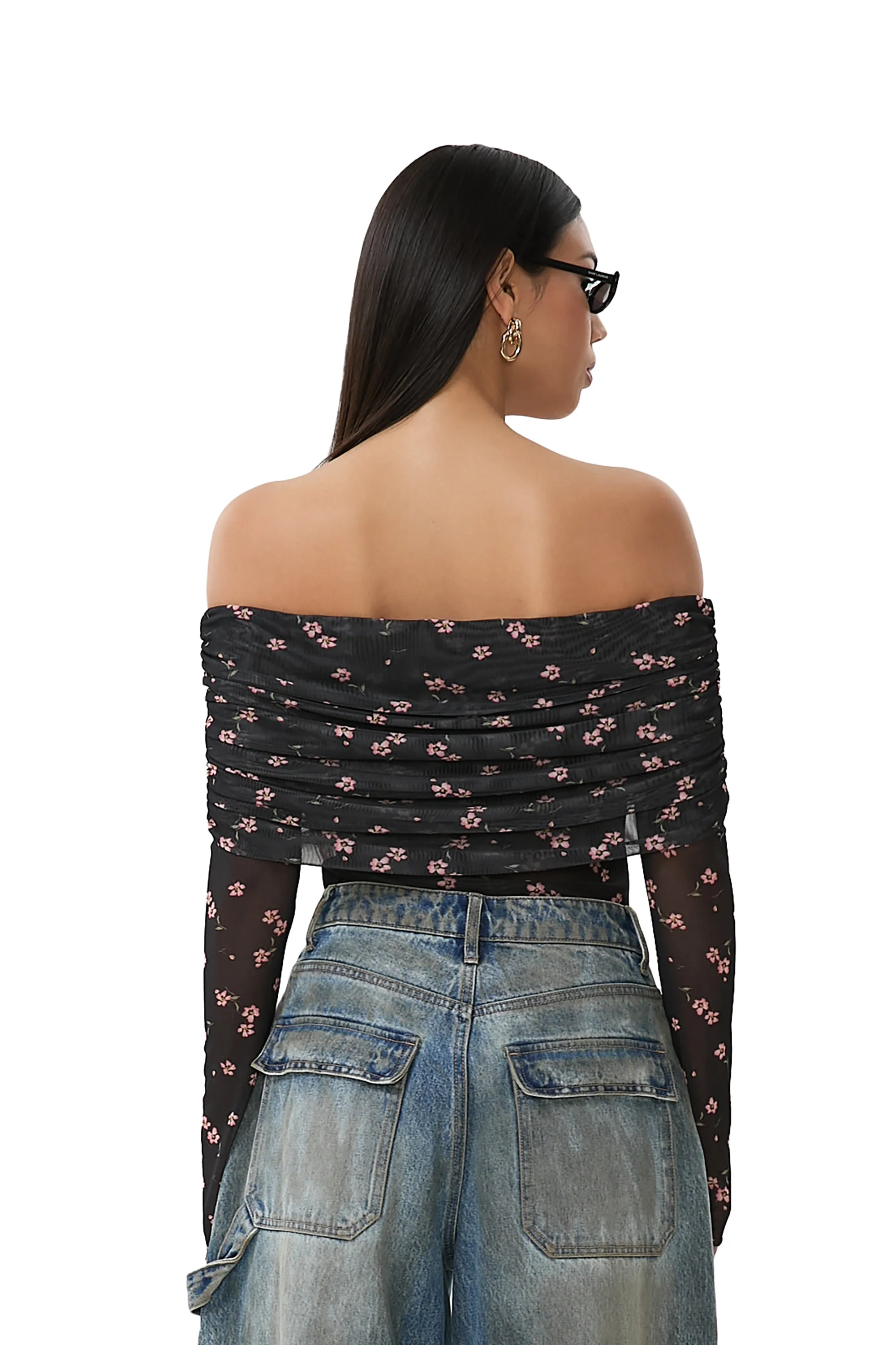Lilith Top - Delicate Ditsy sold by AFRM product image thumbnail 4