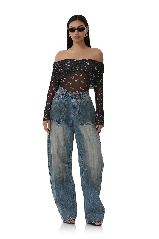 Lilith Top - Delicate Ditsy sold by AFRM