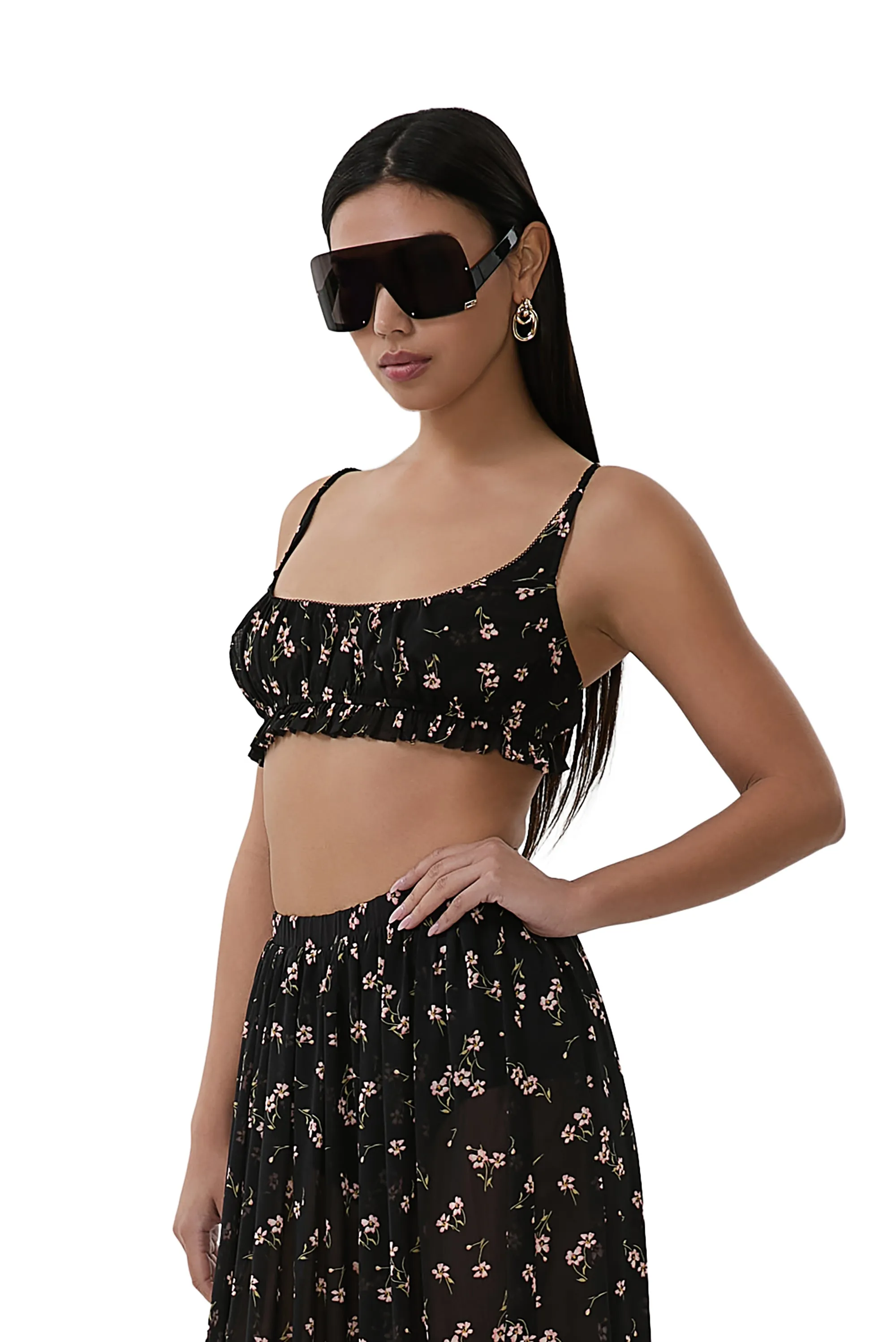 Elke Top - Delicate Ditsy sold by AFRM product image thumbnail 2