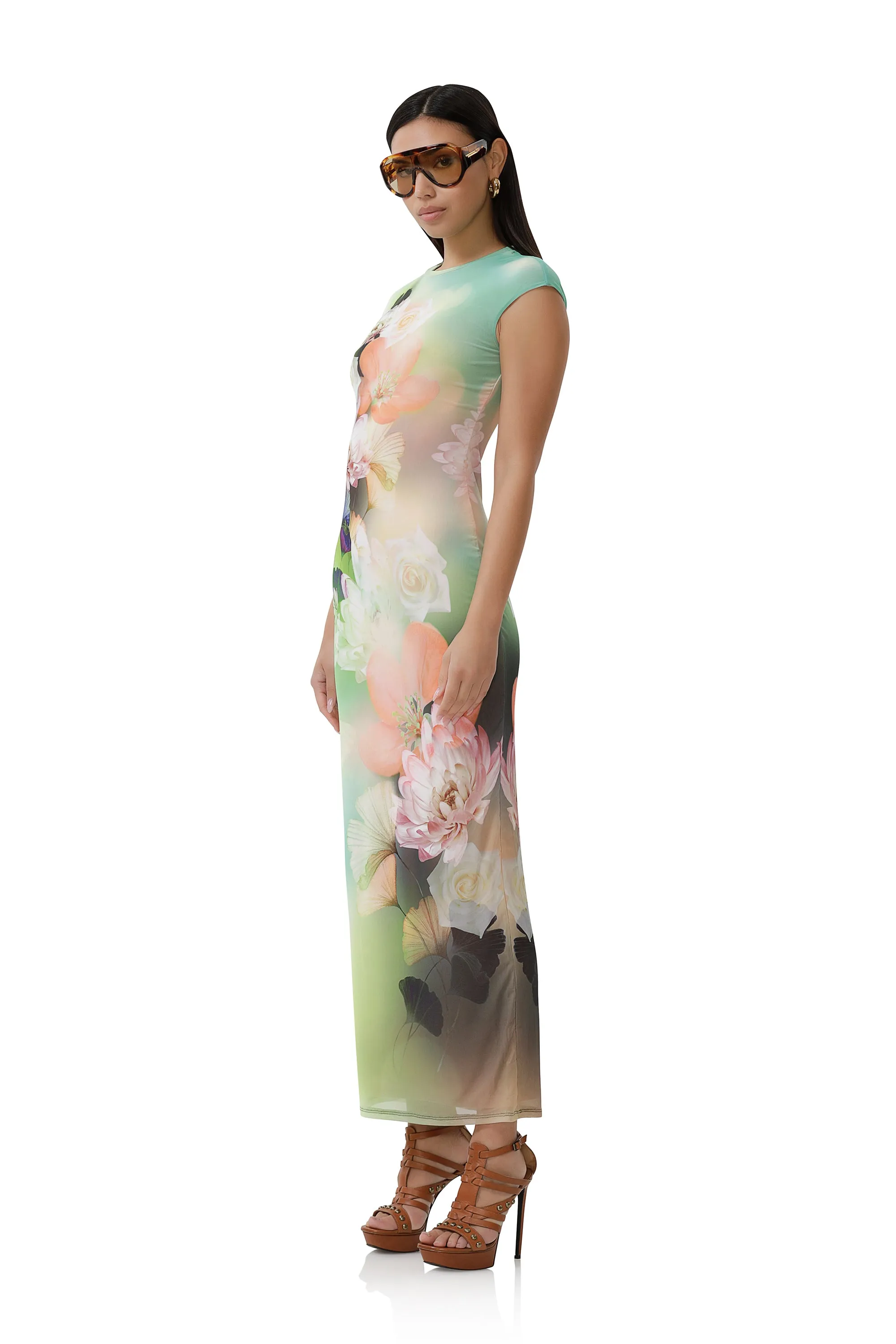 Cody Dress - Sunbeam Floral sold by AFRM product image thumbnail 2