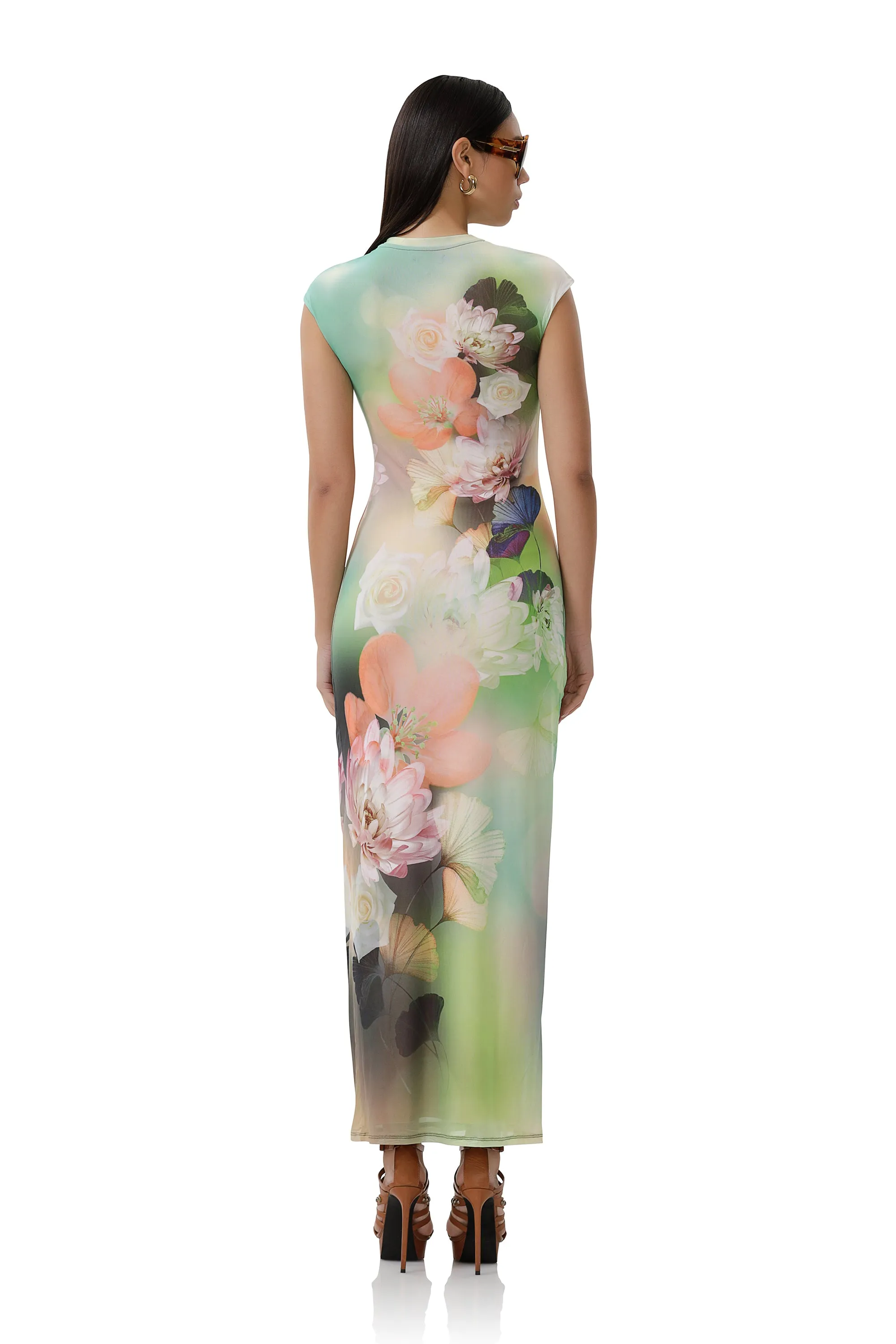 Cody Dress - Sunbeam Floral sold by AFRM product image thumbnail 4