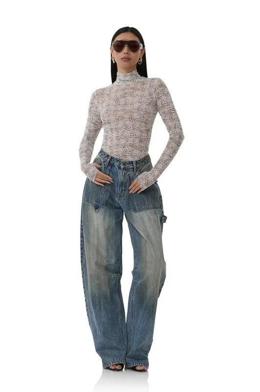 Zadie Top - Lace Plaid sold by AFRM