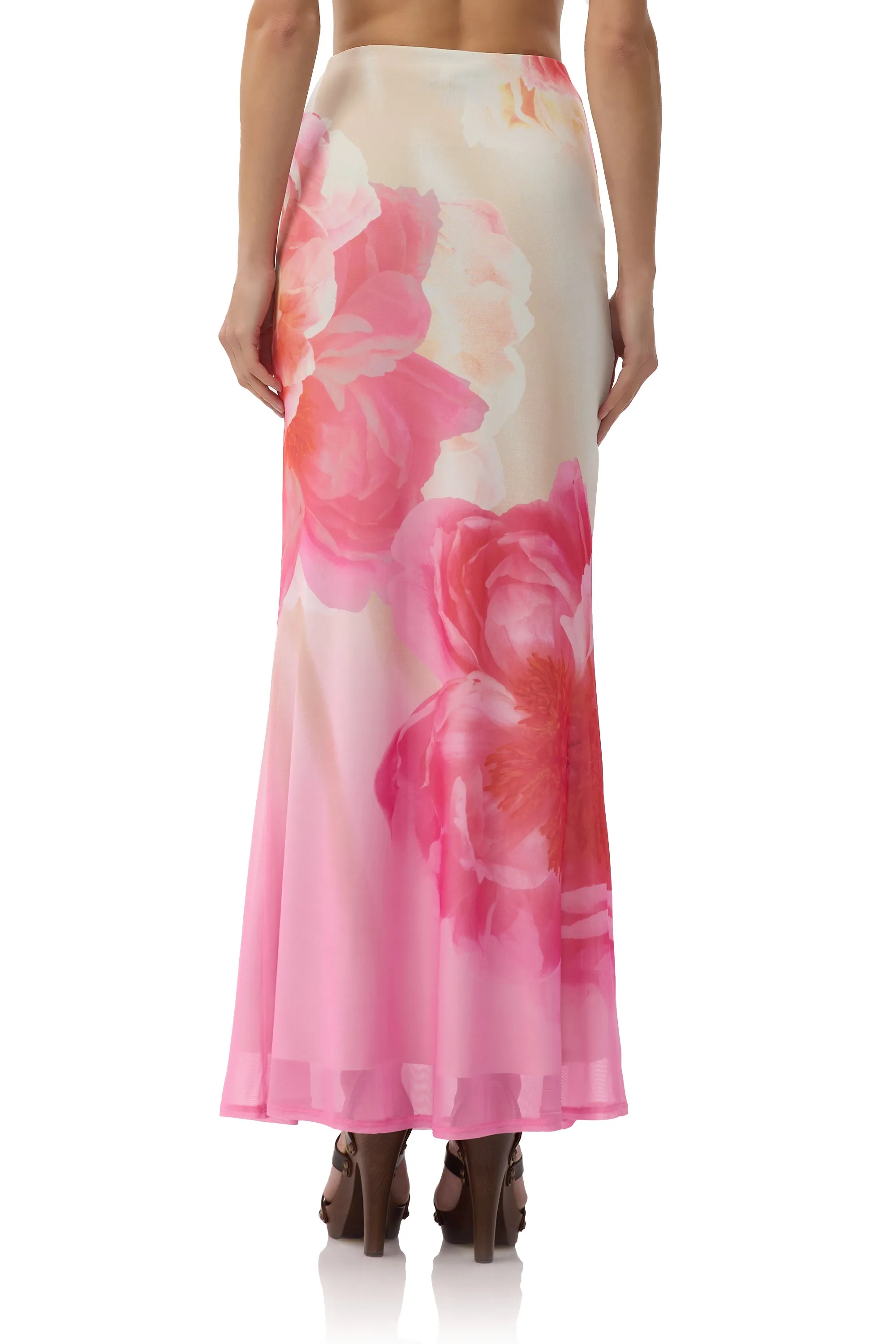 Tegan Maxi Skirt - Cloud Floral sold by AFRM product image thumbnail 5