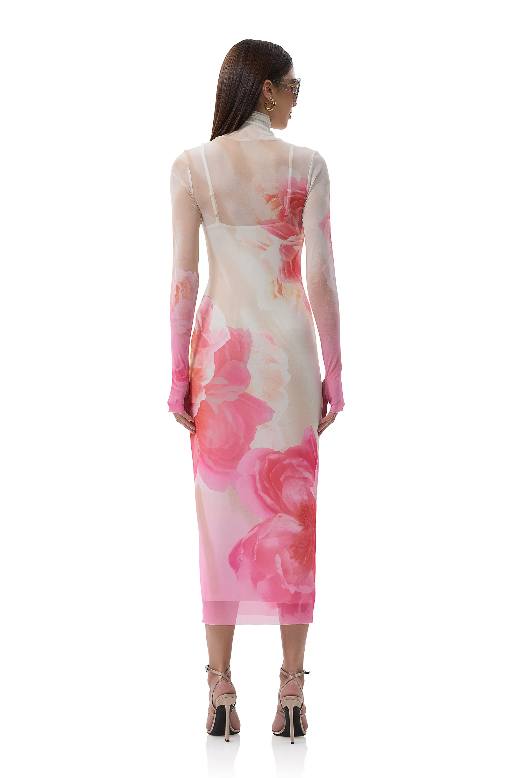 Shailene Dress - Cloud Floral sold by AFRM product image thumbnail 4