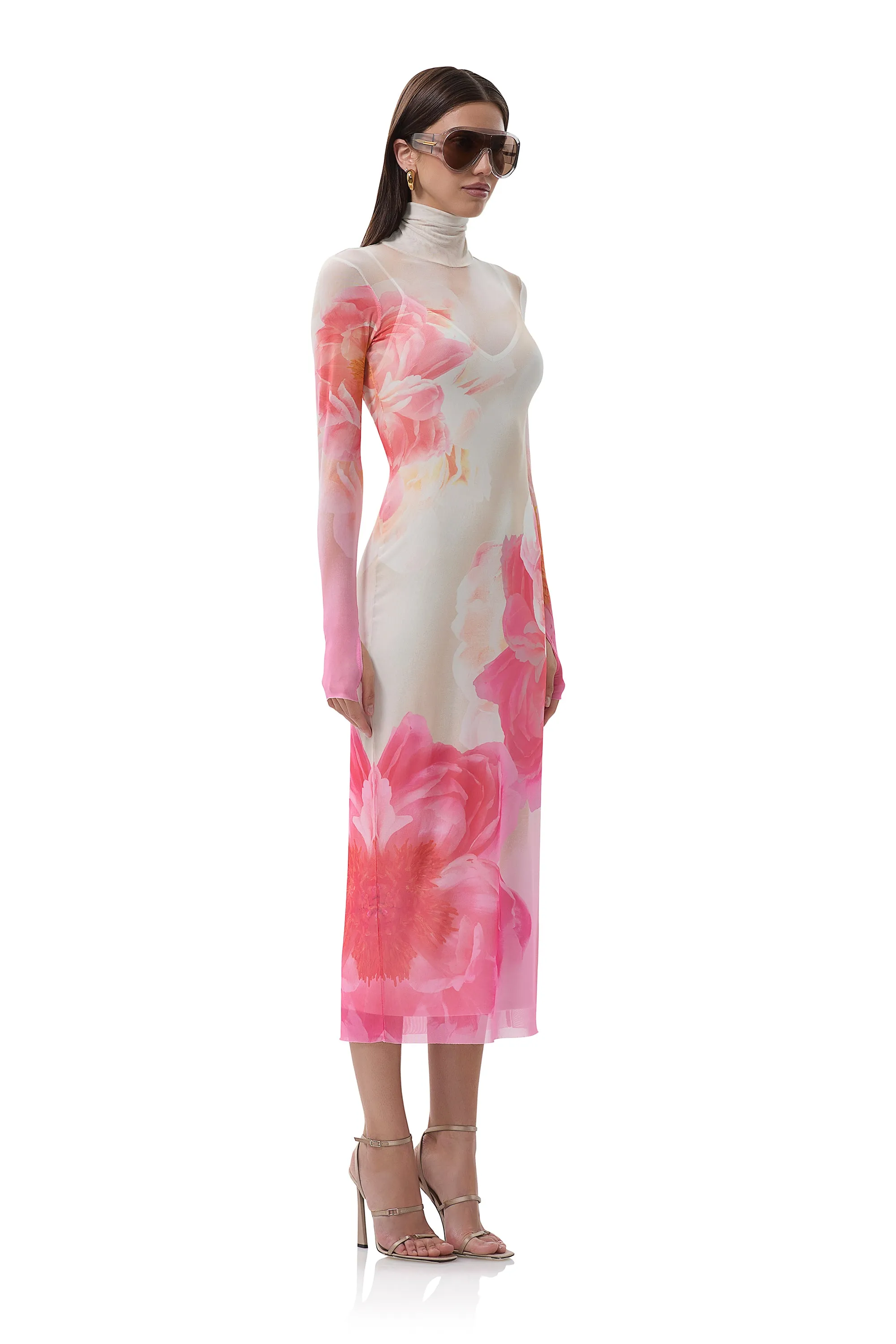 Shailene Dress - Cloud Floral sold by AFRM product image thumbnail 3