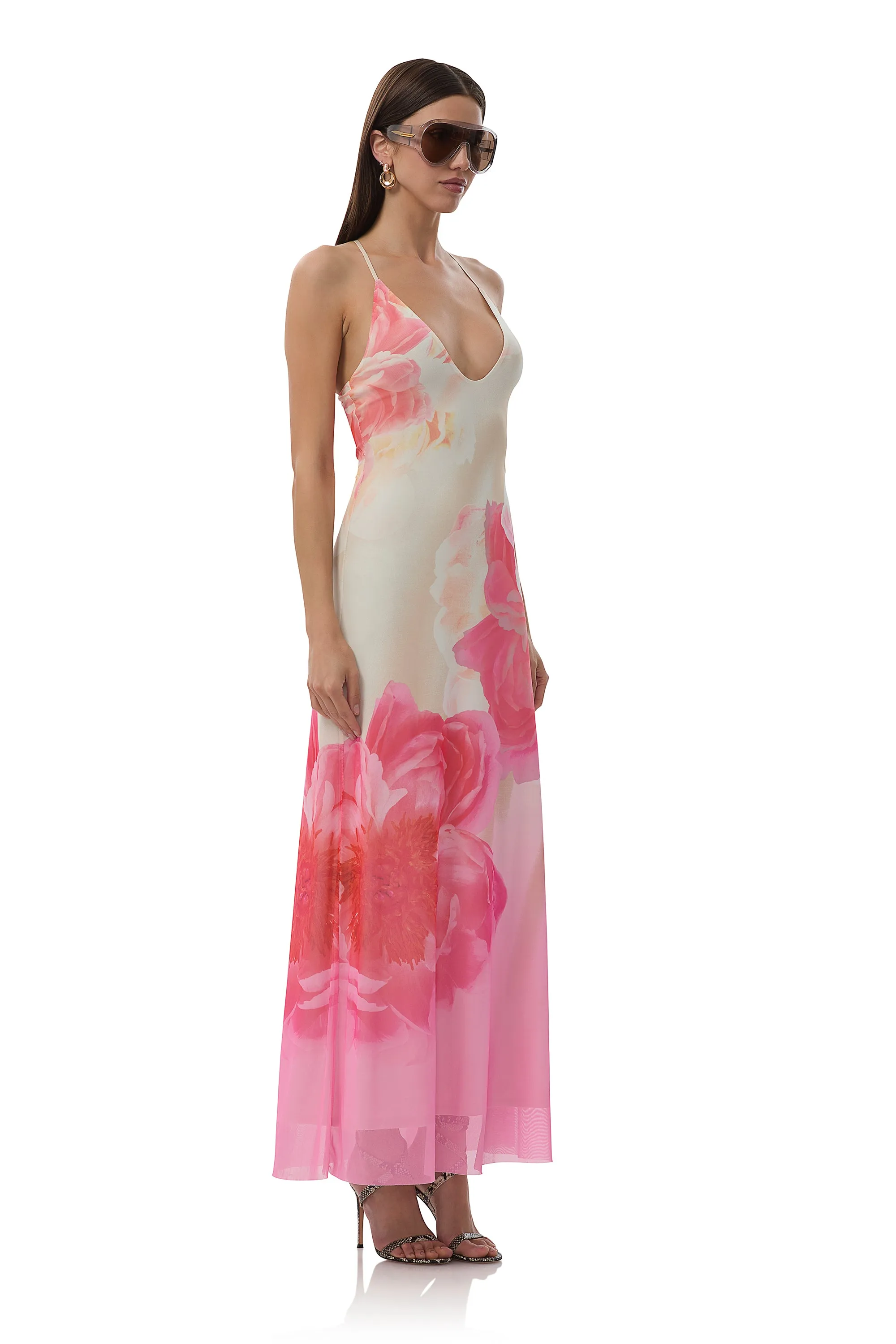 Romy Dress - Cloud Floral sold by AFRM product image thumbnail 2