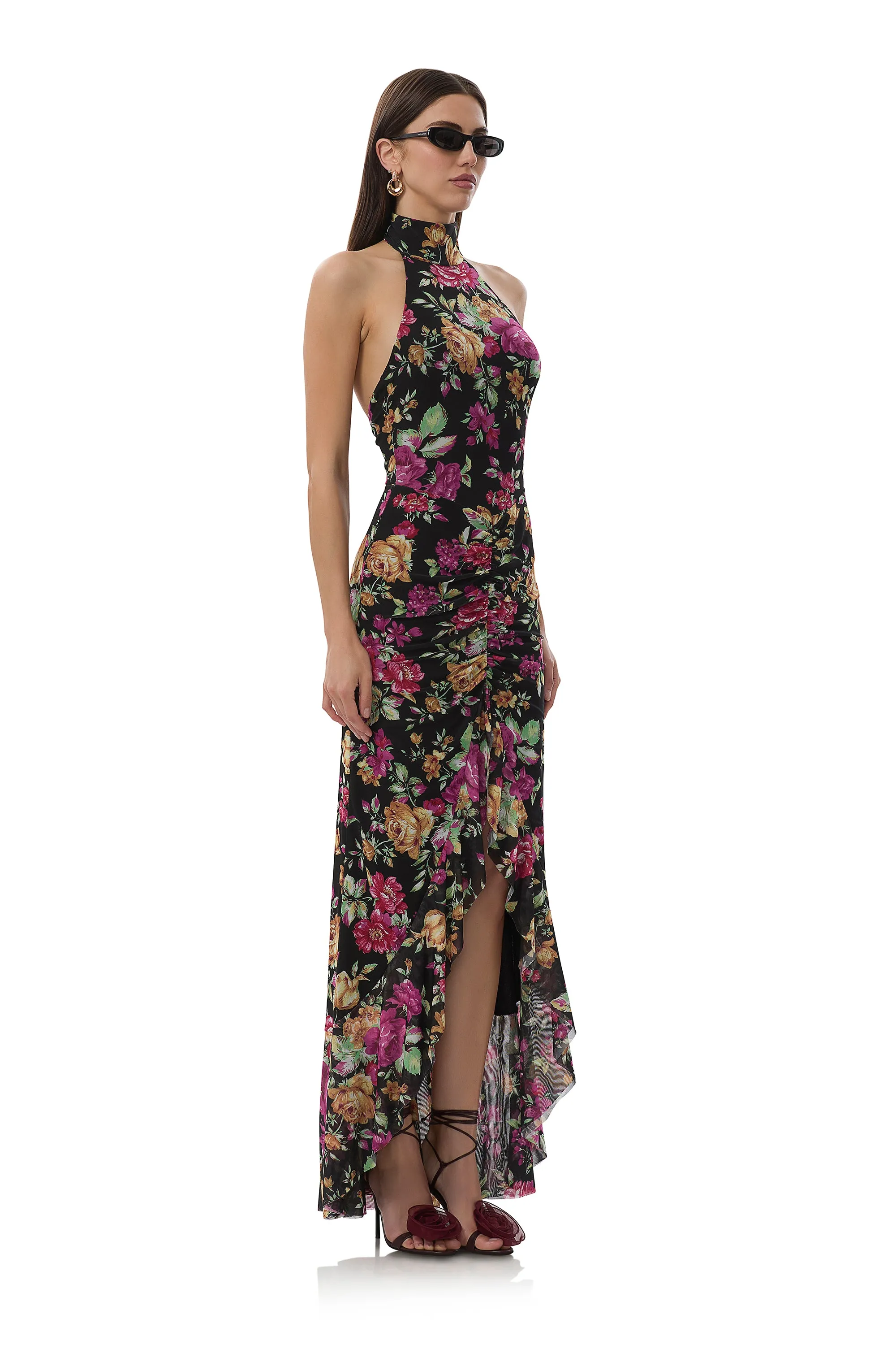 Mirella Dress - Dusted Floral sold by AFRM product image thumbnail 2