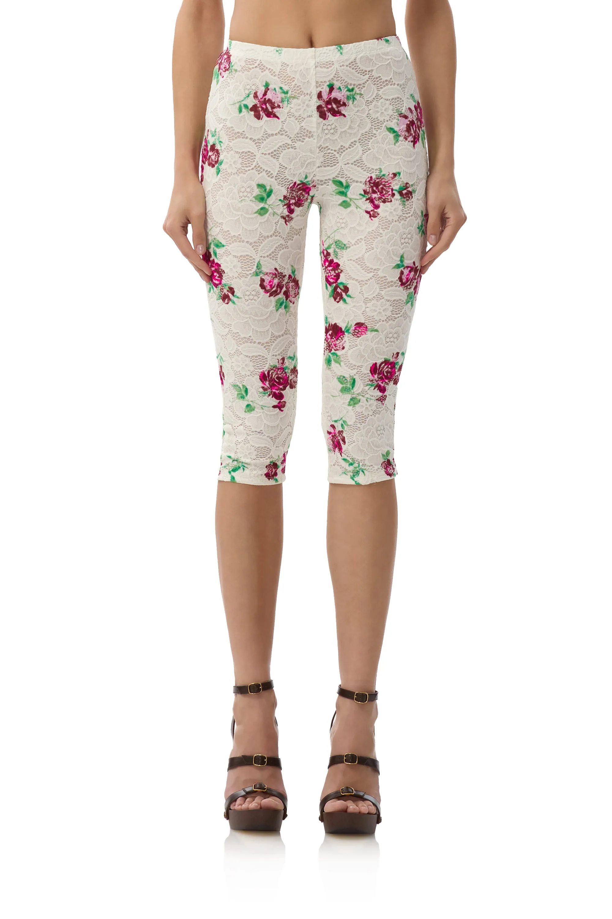 Gianna Capri Pant - Romance Rose sold by AFRM product image thumbnail 2