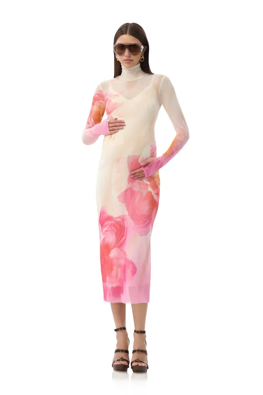 Shailene Dress - Cloud Floral made by AFRM