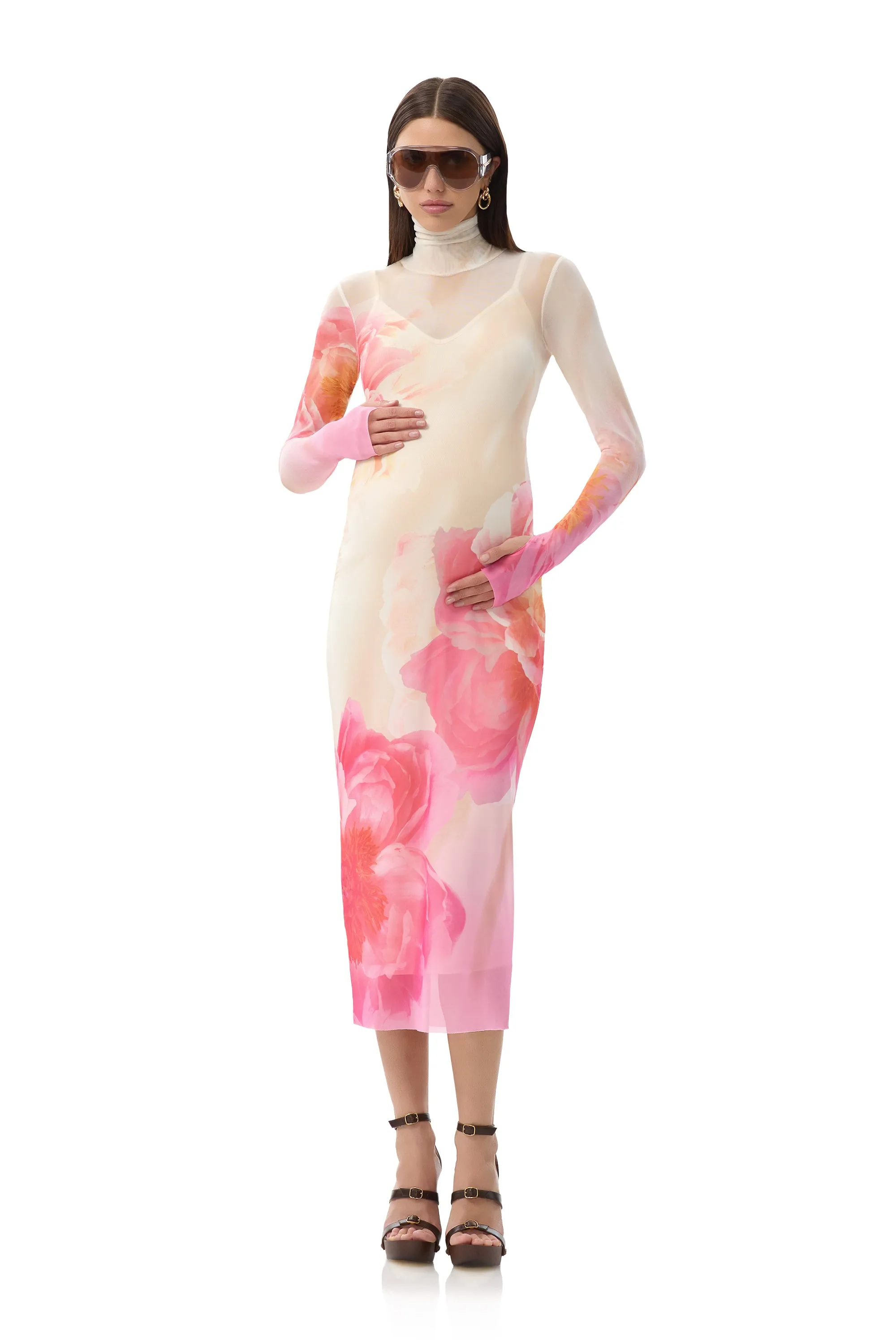 Shailene Dress - Cloud Floral sold by AFRM