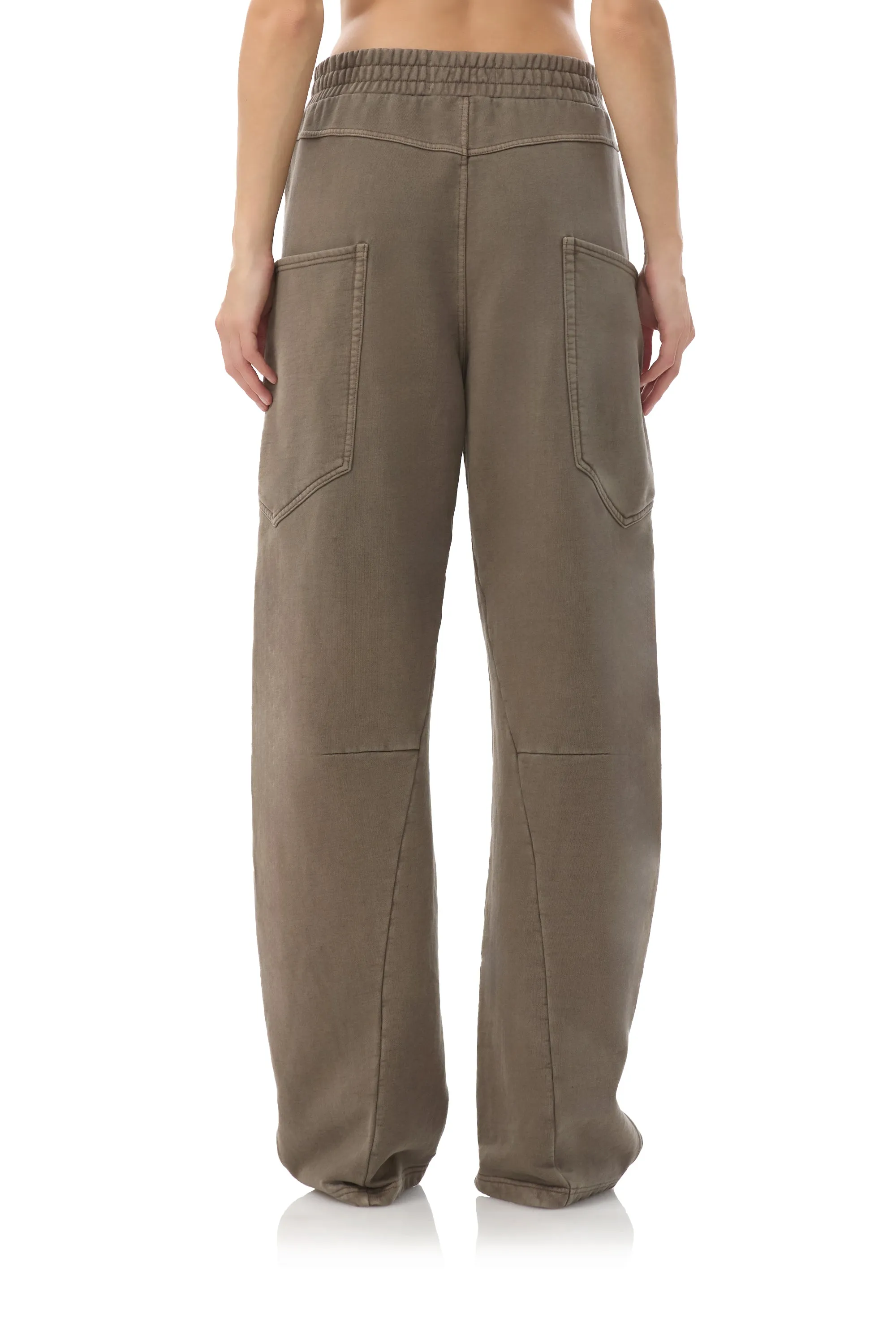 Ryan Barrel Sweatpant - Morel sold by AFRM product image thumbnail 5