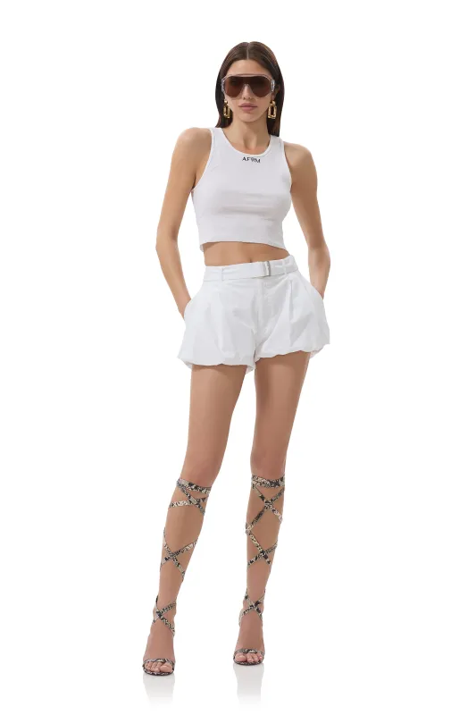 Beecher Short - Bright White sold by AFRM