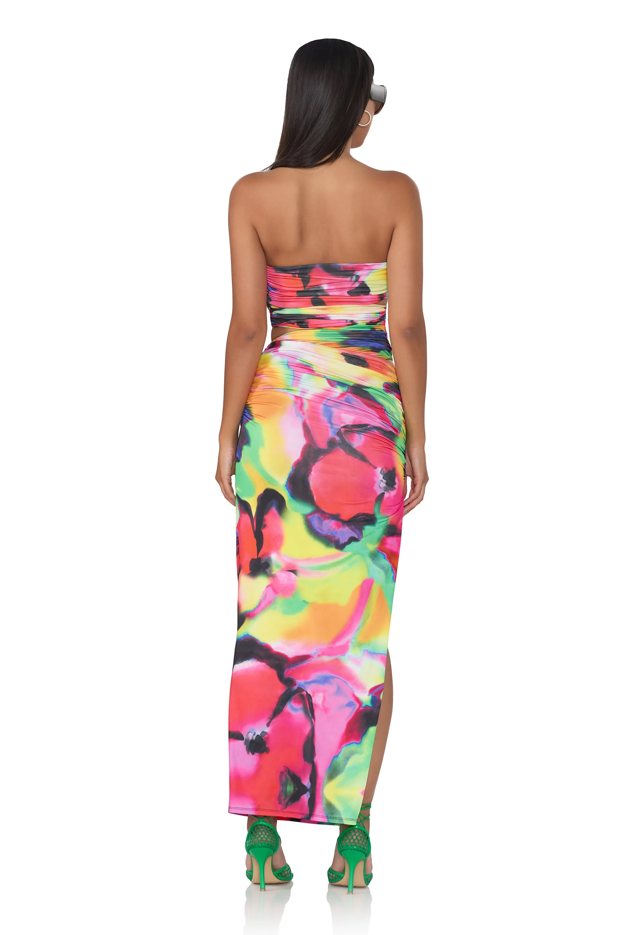 Lavonne Dress - Spray Floral sold by AFRM product image thumbnail 4