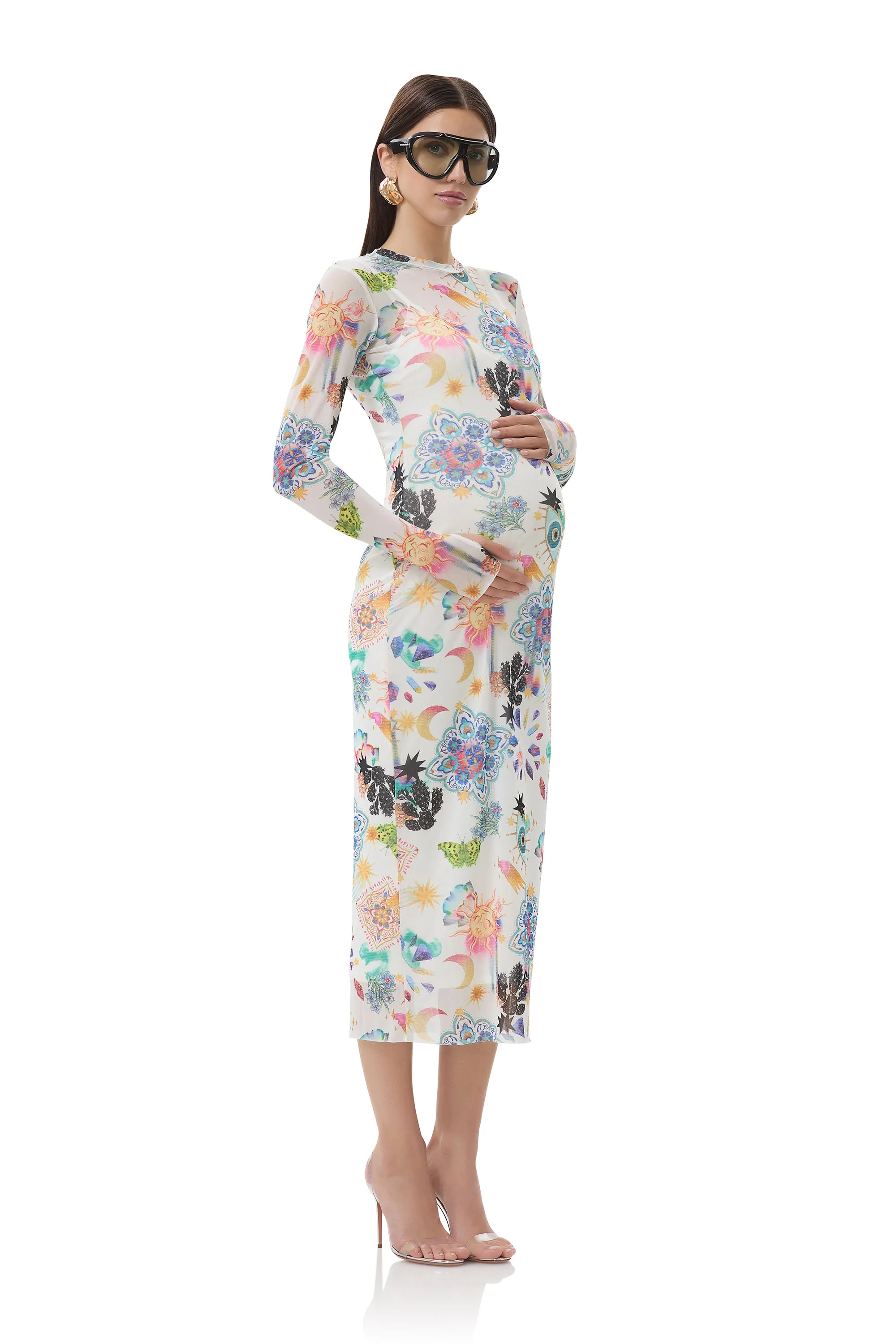 Ashland Dress - Summer Convo sold by AFRM product image thumbnail 2