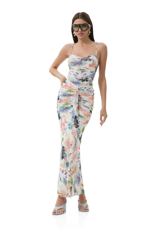 Azula Dress - Summer Convo sold by AFRM