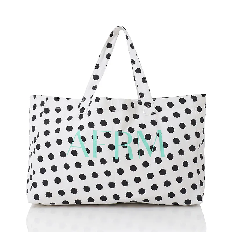 AFRM Tote Bag - Blanc Dot sold by AFRM