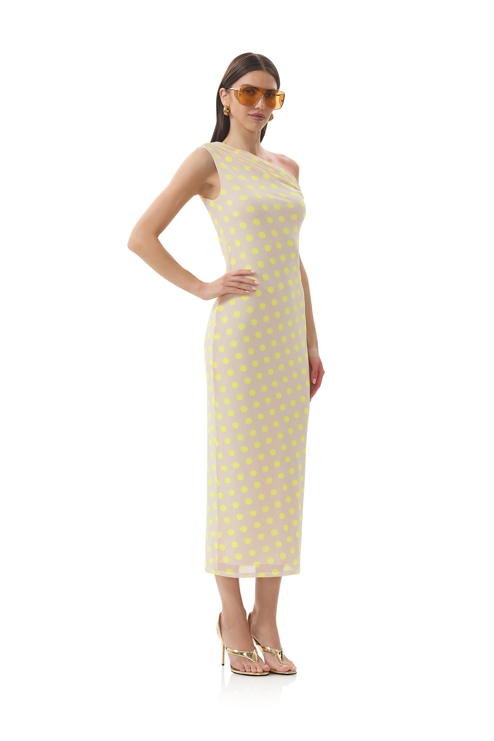 Holden Dress - Sun Dot sold by AFRM product image thumbnail 3